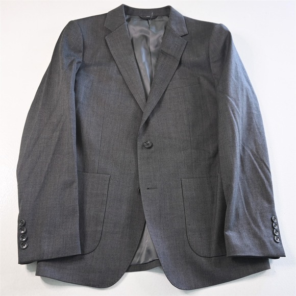Bonobos 40R Gray Nailshead Comero Mens Blazer Suit Jacket Sport Coat